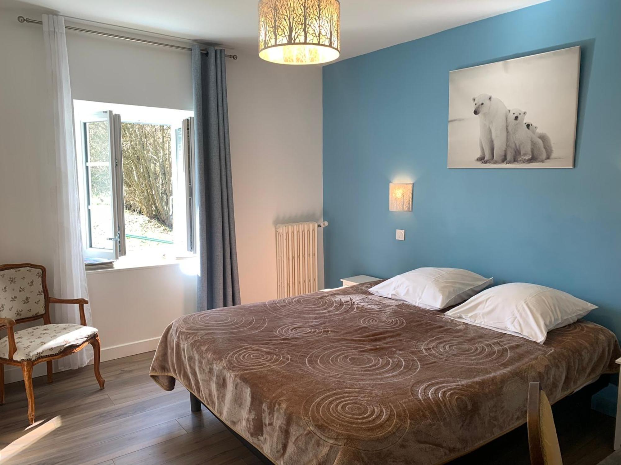 Le Moulin Bleu Bed & Breakfast Seigy Exterior foto